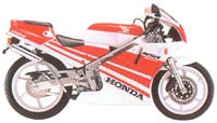 1989 NSR 250R - 82K Fighting red colors