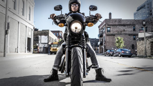 Harley-Davidsons Street